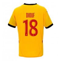 RC Lens Andy Diouf #18 Hjemmebanetrøje 2024-25 Kortærmet